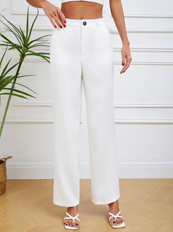 Slim Straight Comfort Pants
