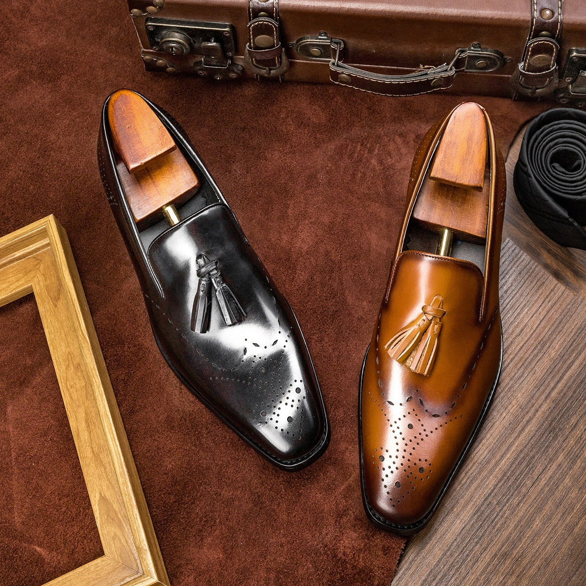 Men’s Fringed Business Shoes