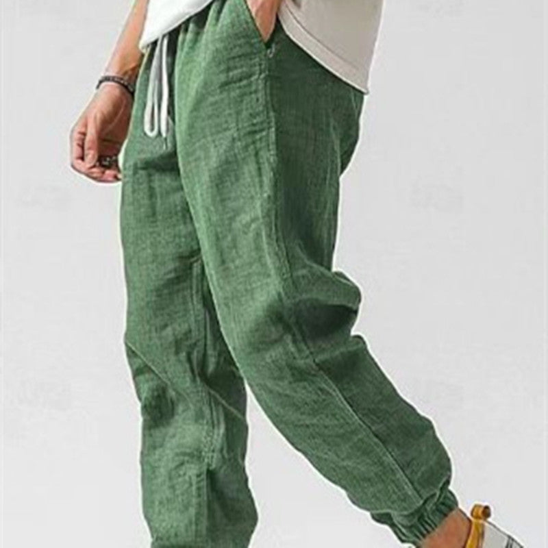 Women's Slim-Fit Ankle Banded Pants – Sleek & Tailored Style
