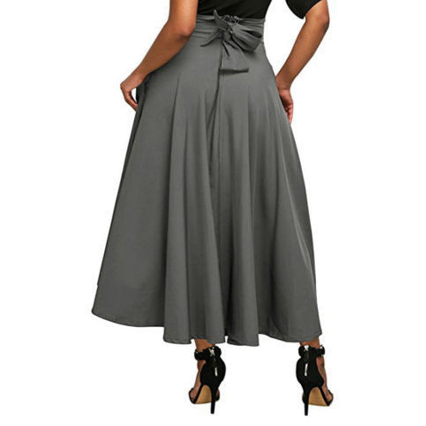 Women's Versatile Long Skirt – Elegant & Timeless Style