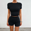Round Neck Tee & Shorts
