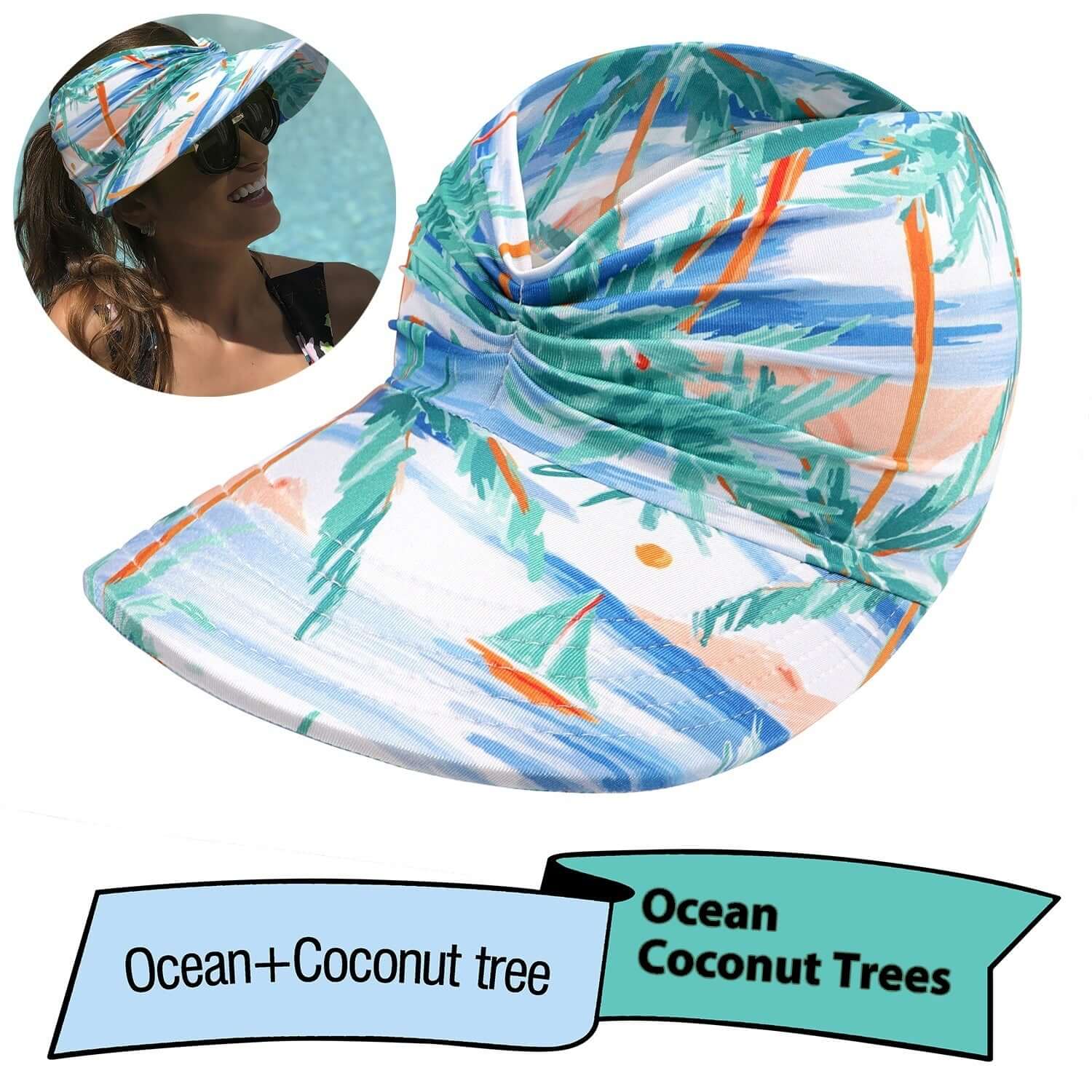 UV Protection Printed Sun Hat