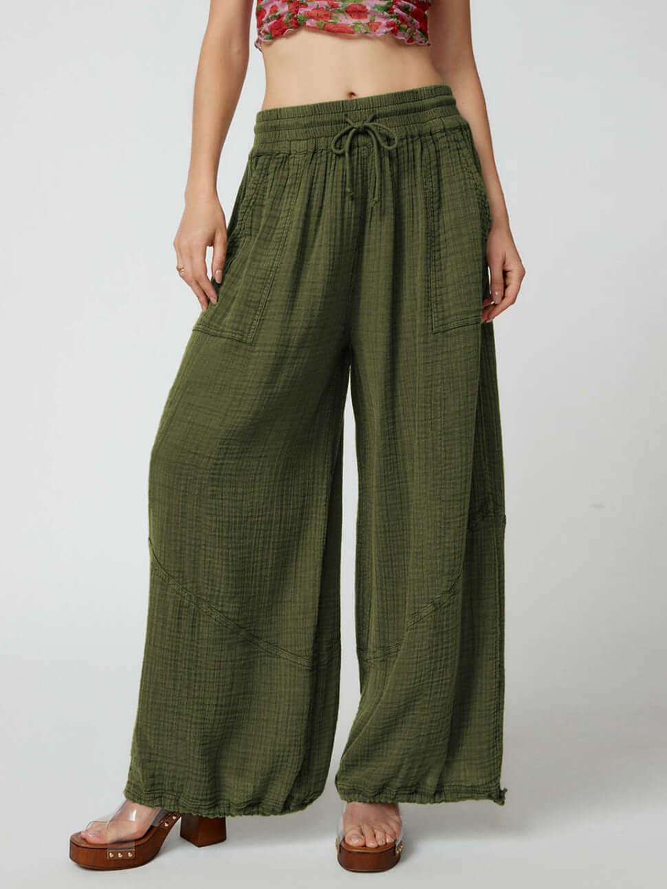 Loose Wide Leg Pants