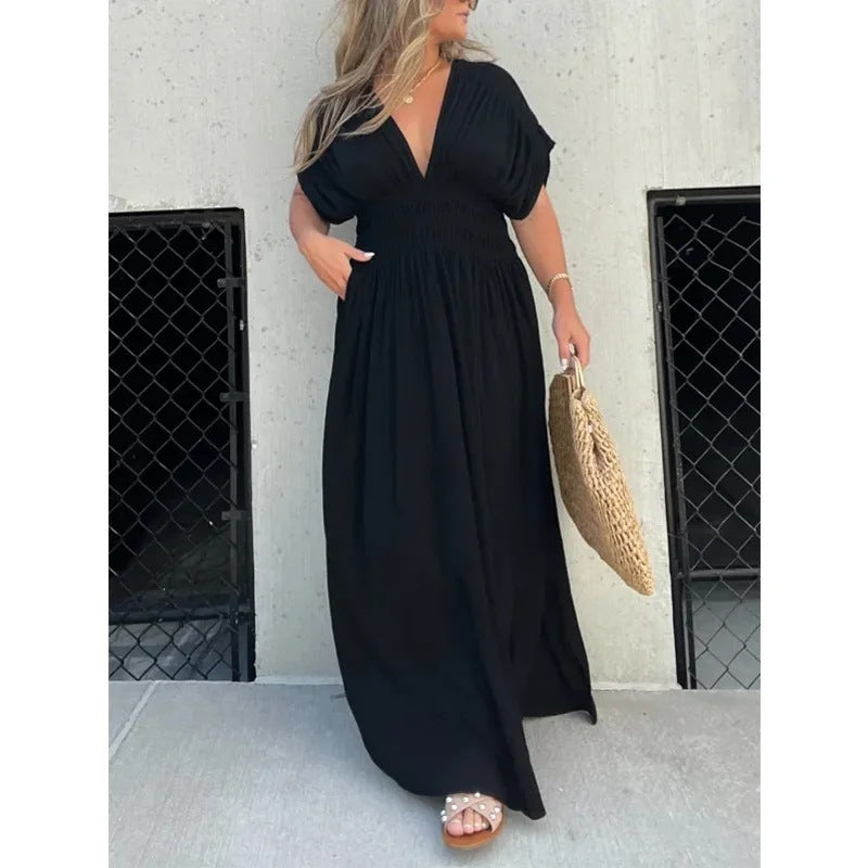 <p>Cut with fluid elegance, this silhouette glides through the evening with quiet confidence and an unmistakable sense of allure. Every movement reveals a refined presence that lingers long after the moment has passed.</p>