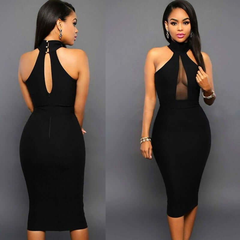 <p>Cut with fluid elegance, this silhouette glides through the evening with quiet confidence and an unmistakable sense of allure. Every movement reveals a refined presence that lingers long after the moment has passed.</p>