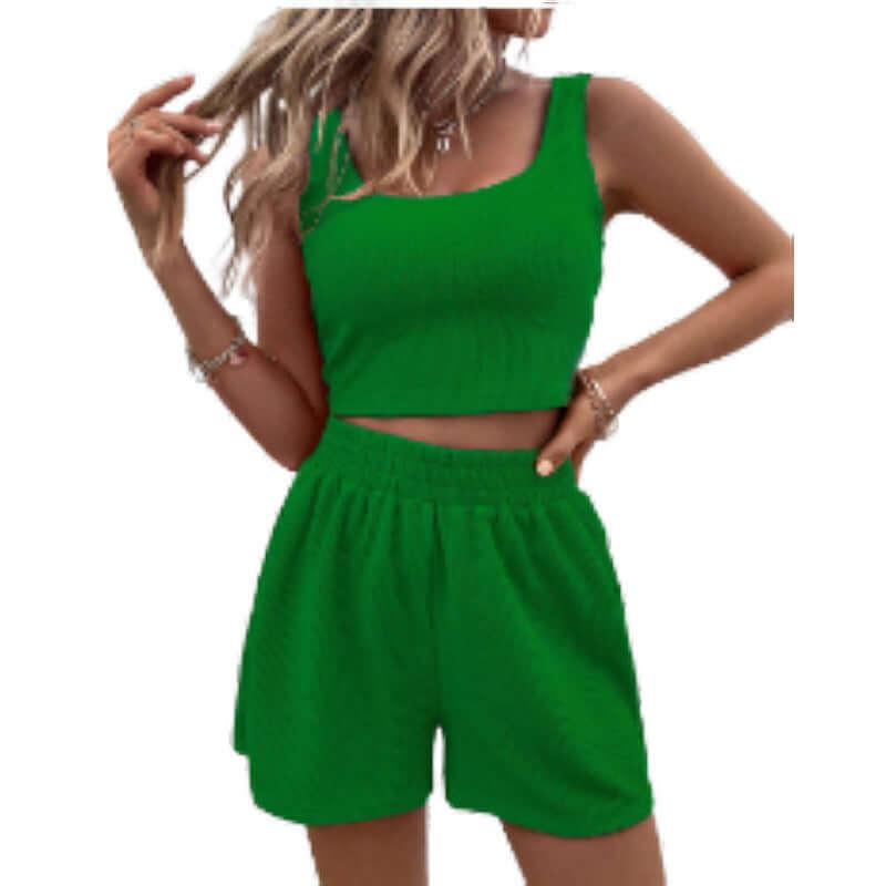 Sweet Knit Vest & Shorts
