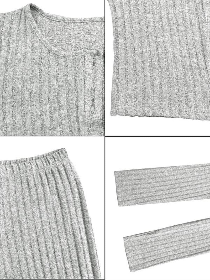 Chic 3-Piece Women's Casual Sporty Set: Ribbed Crop Tube Top, High Waist Leggings & Open Front Long Sleeve Jacket for Spring & Fall