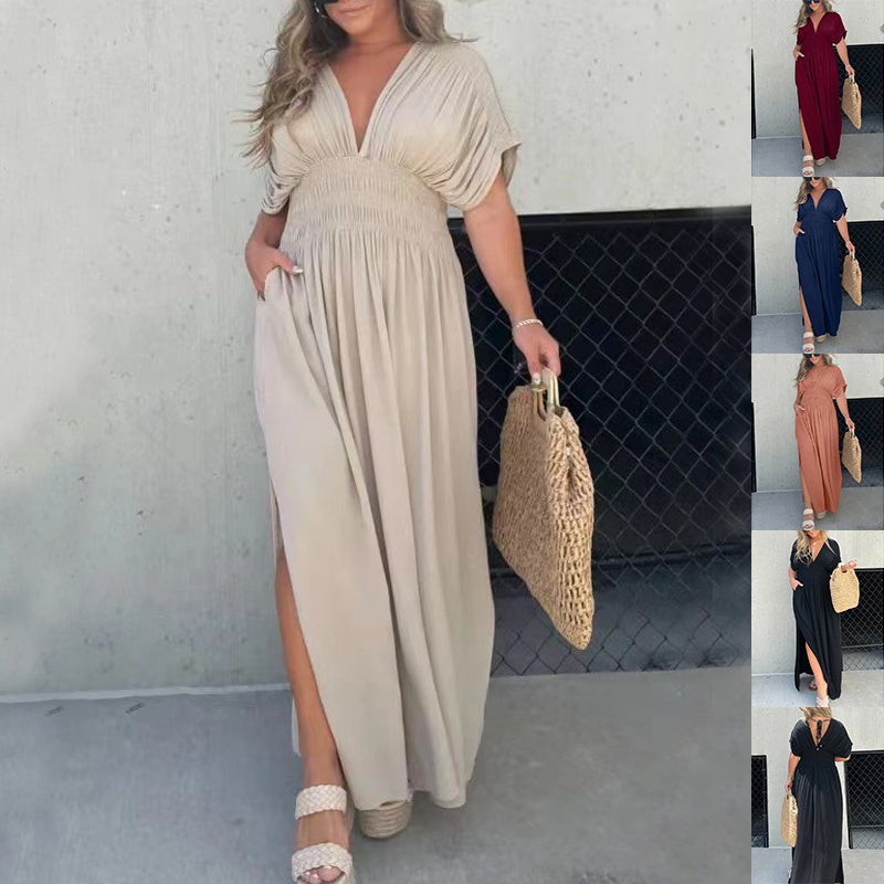 <p>Cut with fluid elegance, this silhouette glides through the evening with quiet confidence and an unmistakable sense of allure. Every movement reveals a refined presence that lingers long after the moment has passed.</p>