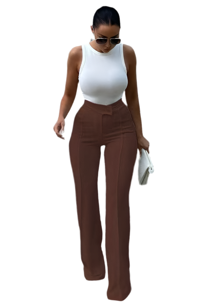 Slim Straight Pants
