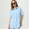Waffle Shirt & Shorts Set