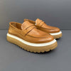 Leather One Pedal Lazy Casual Sneakers