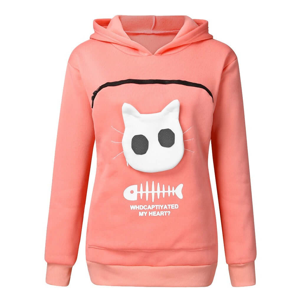 Cat Pocket Hoodie