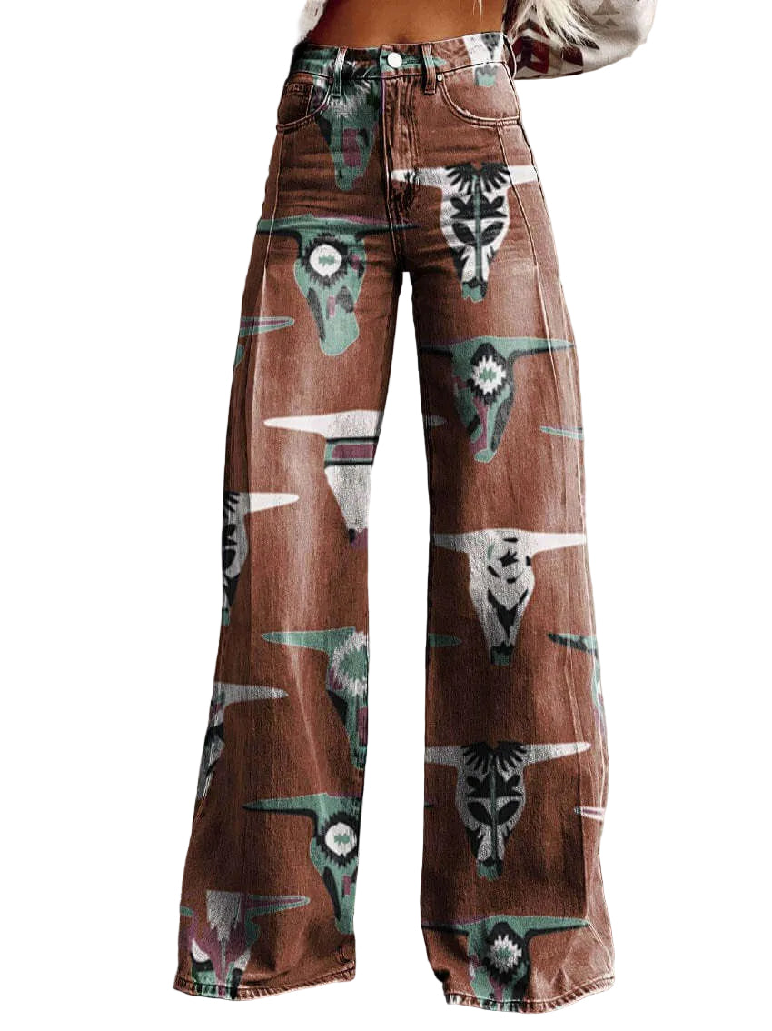 Wide Leg High Waist Pants