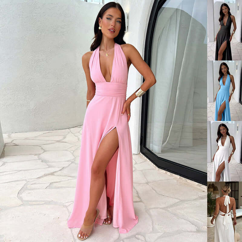 Sexy Halterneck Dress