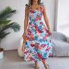Flowers Print Suspender