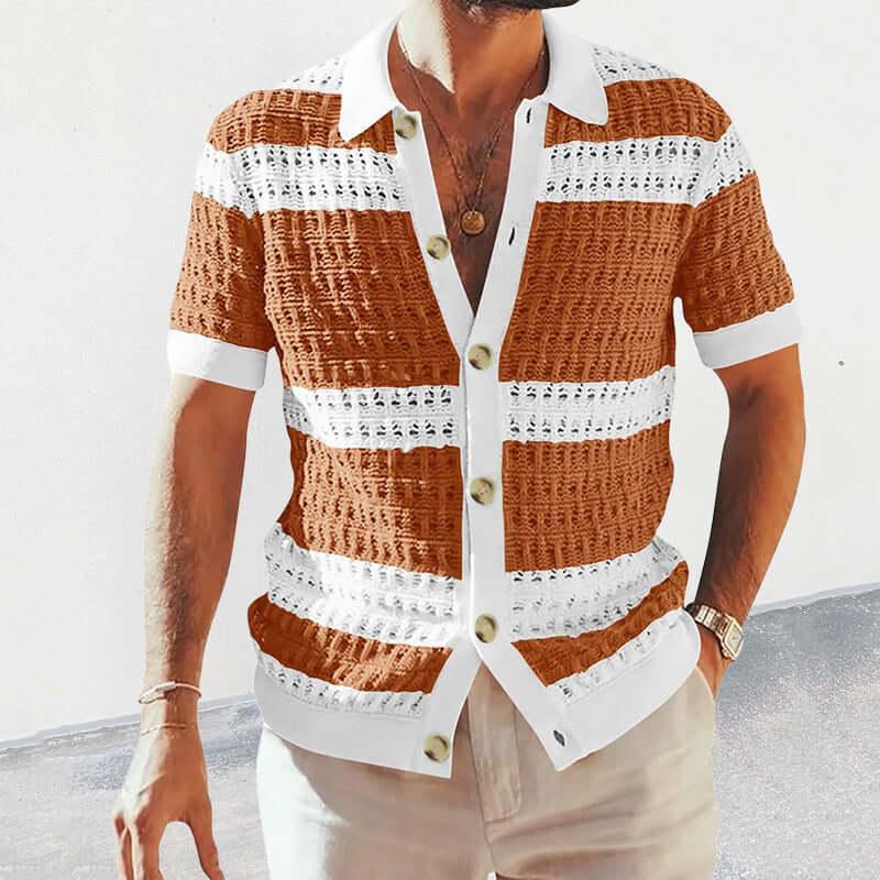 Luxury Knit Polo Shirt