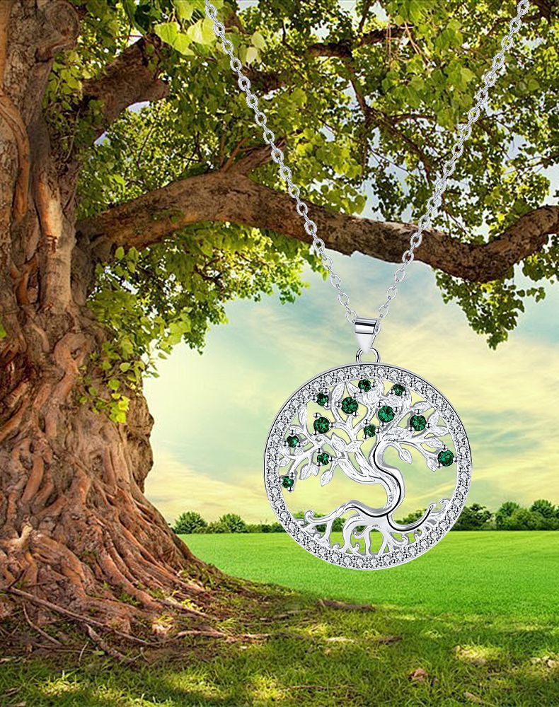 Lucky Tree Necklace Female Gift For Mother