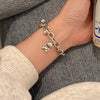 Hand Chain With Bear, Silvery Color,Only Self-pickup Is Supported, And The Displayed Prices Are All Self-pickup Prices