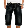 White Casual Denim Pants