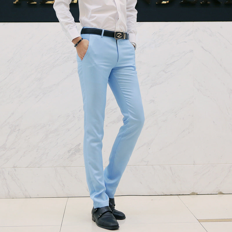 Casual business trousers slim-fit
