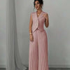 Sleeveless Vest & Pants Set
