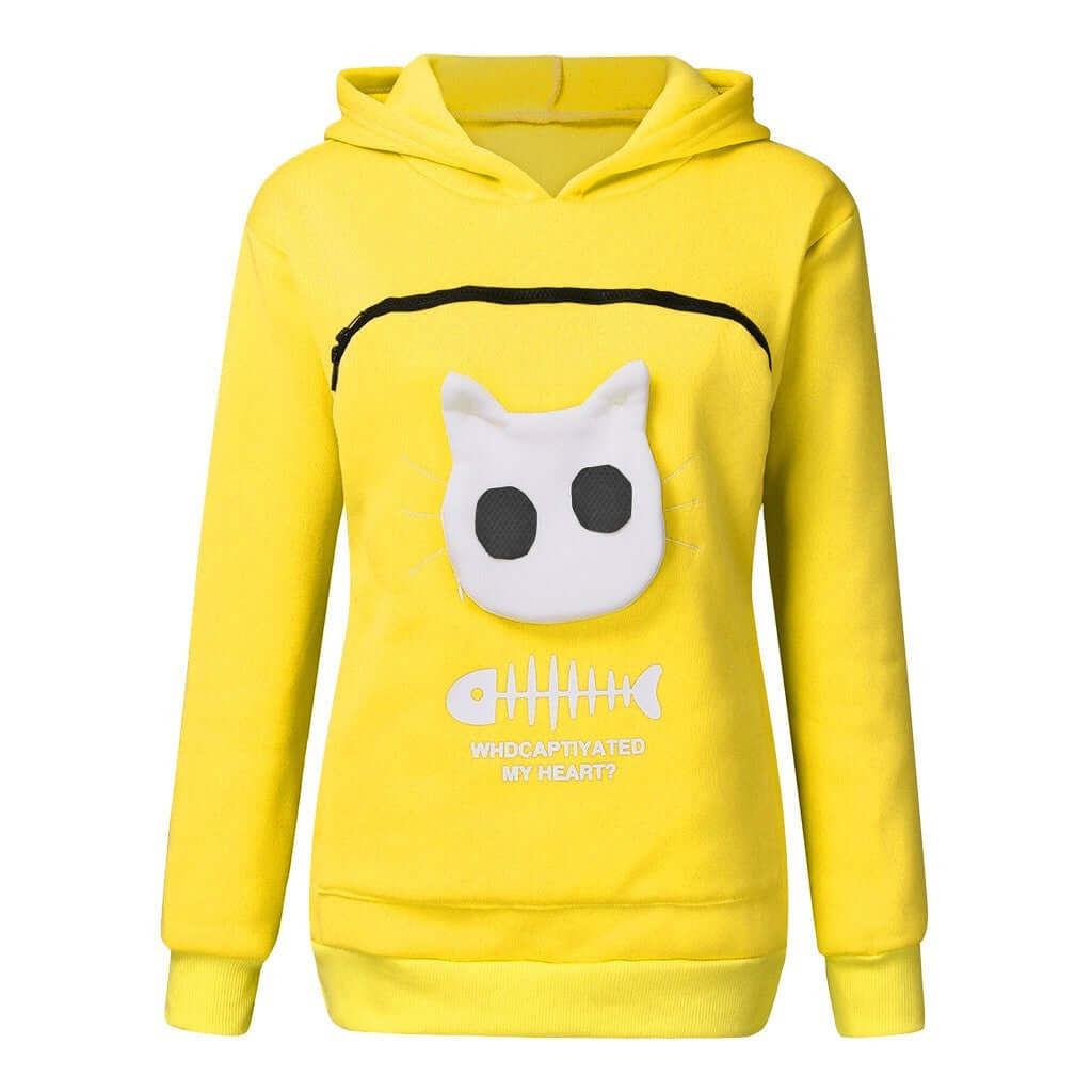 Cat Pocket Hoodie