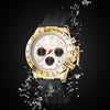 Men Watch Chronograph Quartz Dress Watch For Men Classic Business Fashion Waterproof Wristwatches With Date Elegant Gift