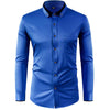 Slim Fit Color Trim Shirt