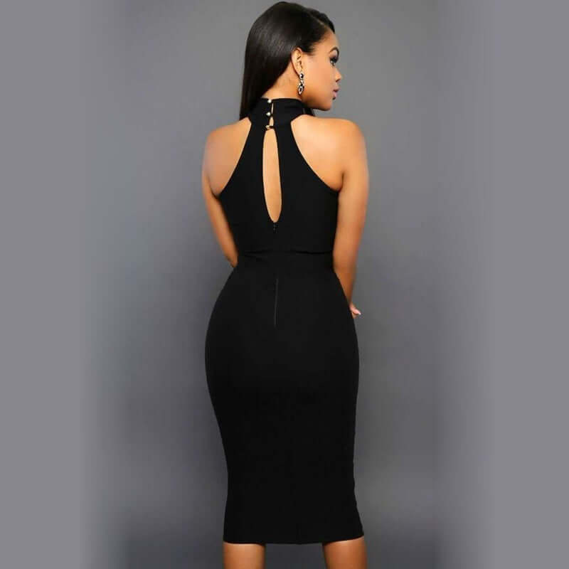 <p>Cut with fluid elegance, this silhouette glides through the evening with quiet confidence and an unmistakable sense of allure. Every movement reveals a refined presence that lingers long after the moment has passed.</p>