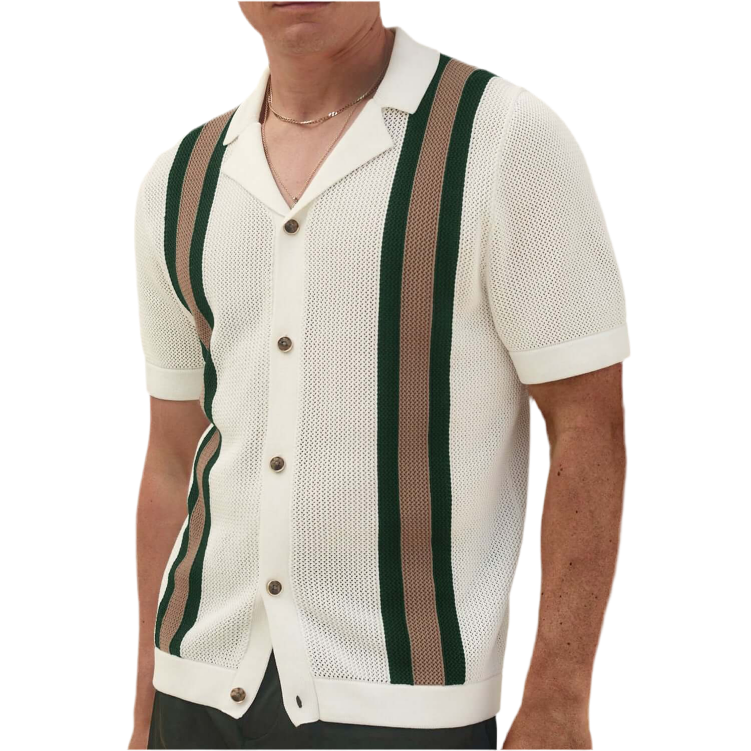 Men’s Short Sleeve Cardigan