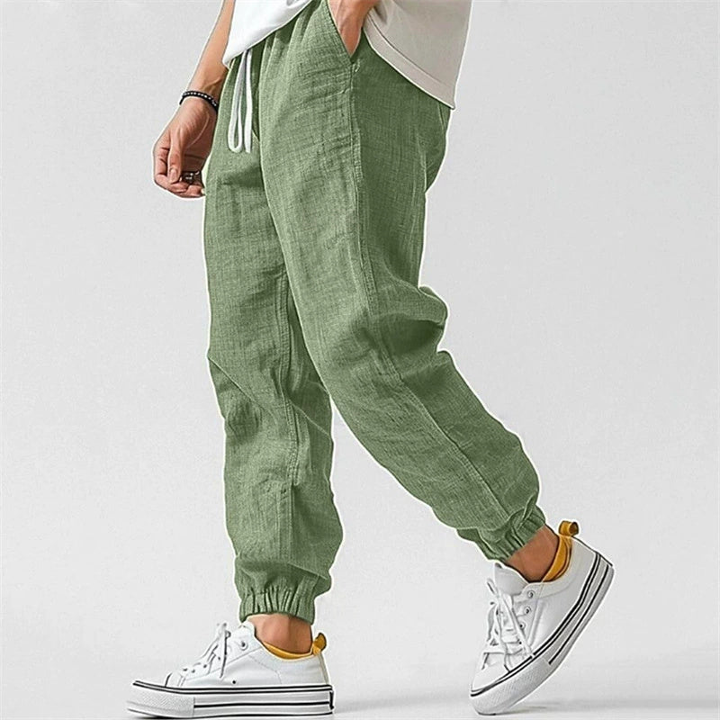 Women's Slim-Fit Ankle Banded Pants – Sleek & Tailored Style