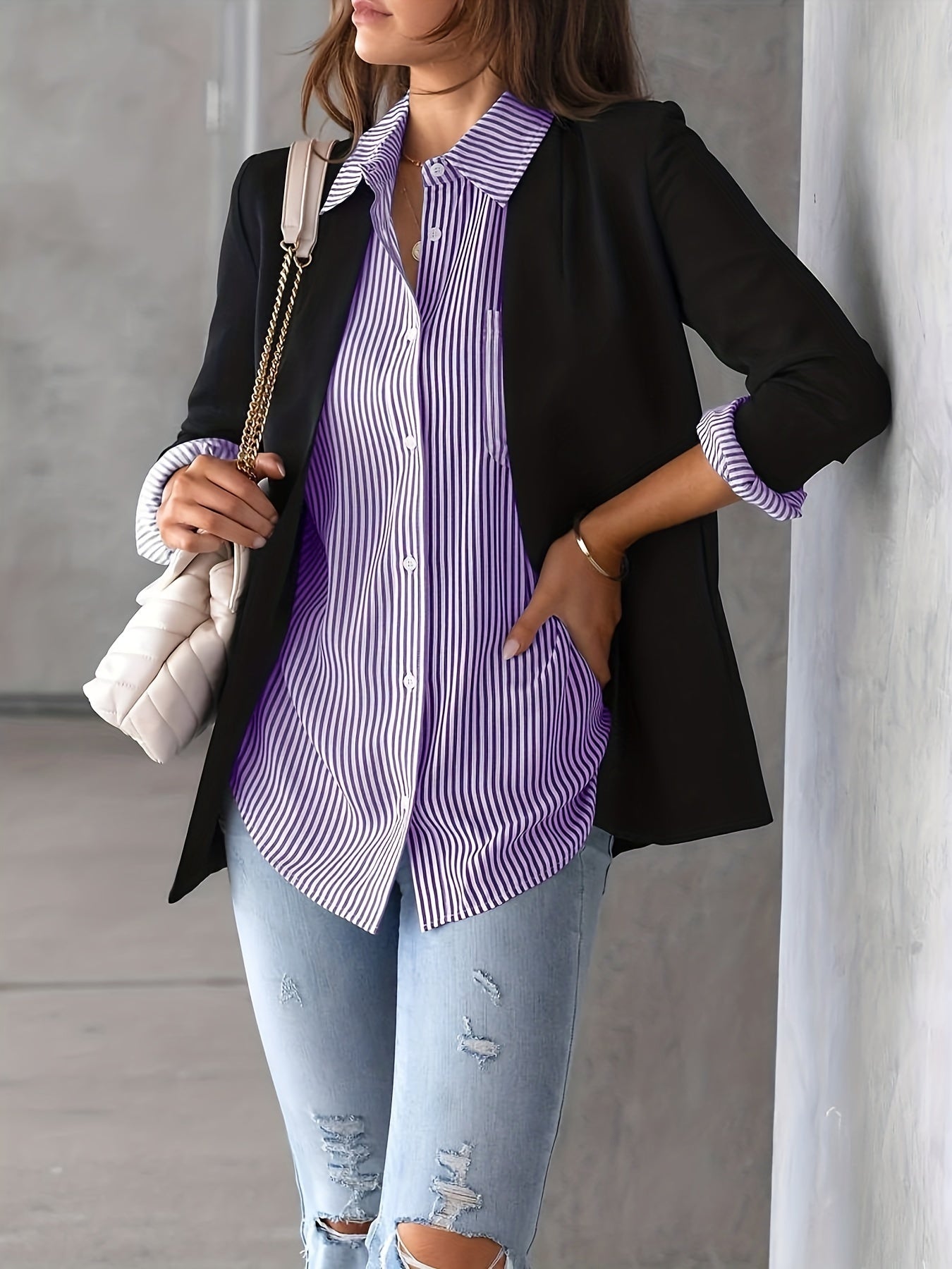 Ladies' Long Sleeve Top – Elegant & Versatile Women's Style
