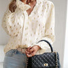 Bubble Sleeve Blouse