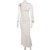 One-Shoulder Ribbon Dress