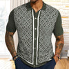 Men’s Casual Jacquard Sweater