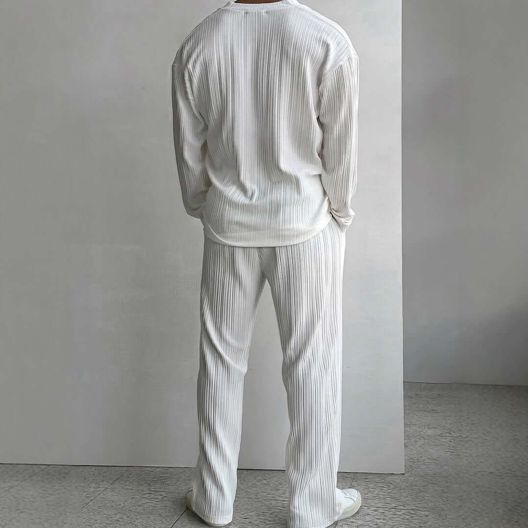 <p>Thoughtfully composed with an editorial sensibility, this piece embodies understated luxury through texture, movement, and presence. It transitions seamlessly through the day with confidence and quiet sophistication.</p>