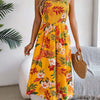 Flowers Print Suspender