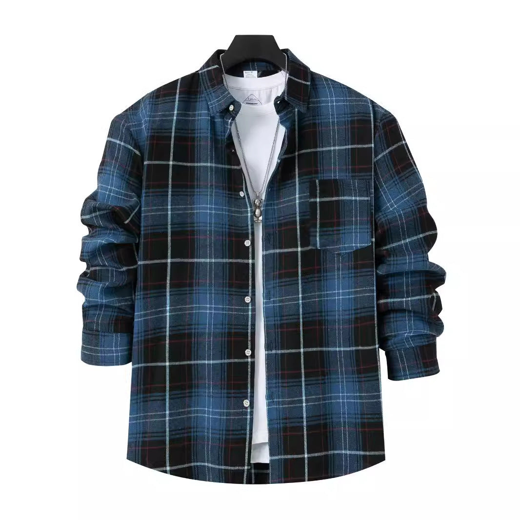 Young Men's Casual Shirt – Fresh & Relaxed Everyday Style