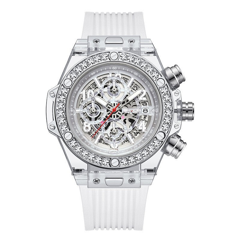 <p>A luminous expression of modern refinement, designed to catch the light with subtle elegance. Its quiet radiance lends a sense of occasion to even the most understated ensemble.</p>