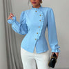 French Ruffle Blouse