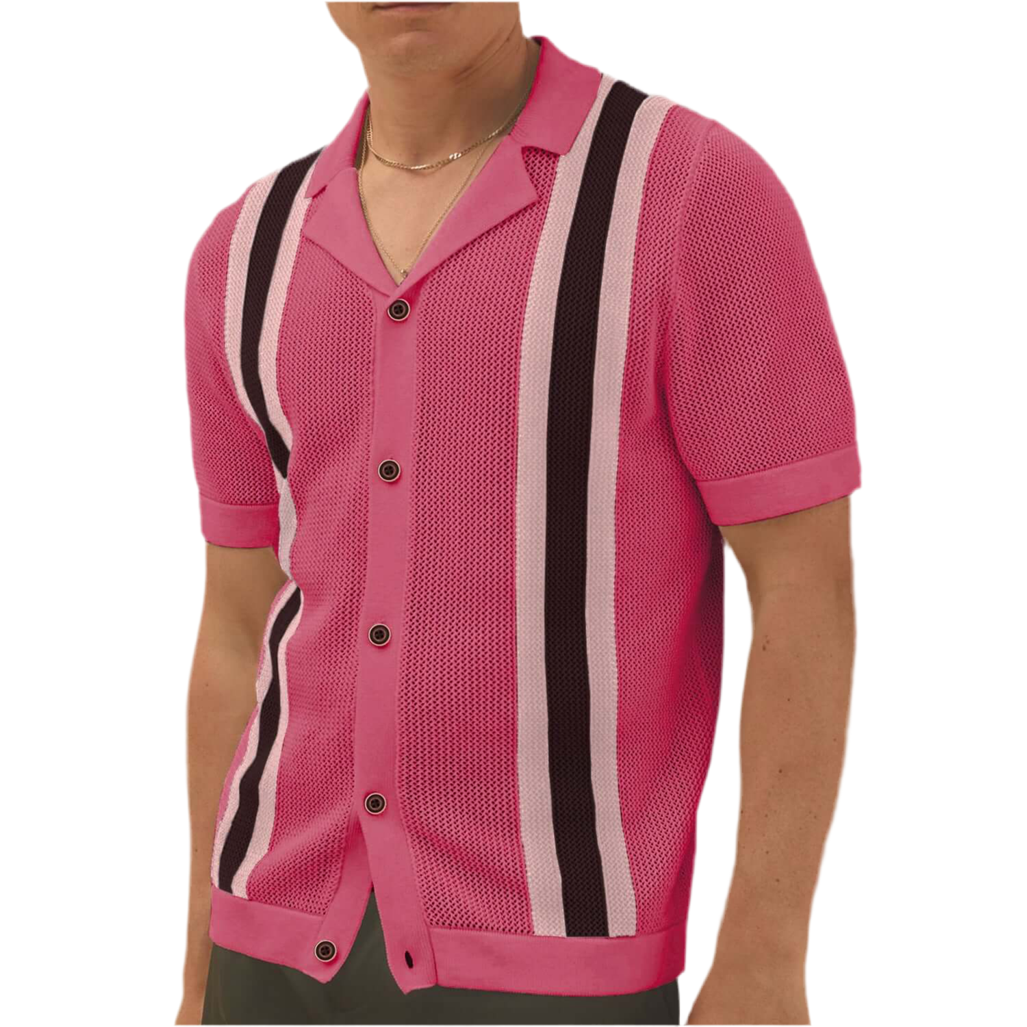 Men’s Short Sleeve Cardigan
