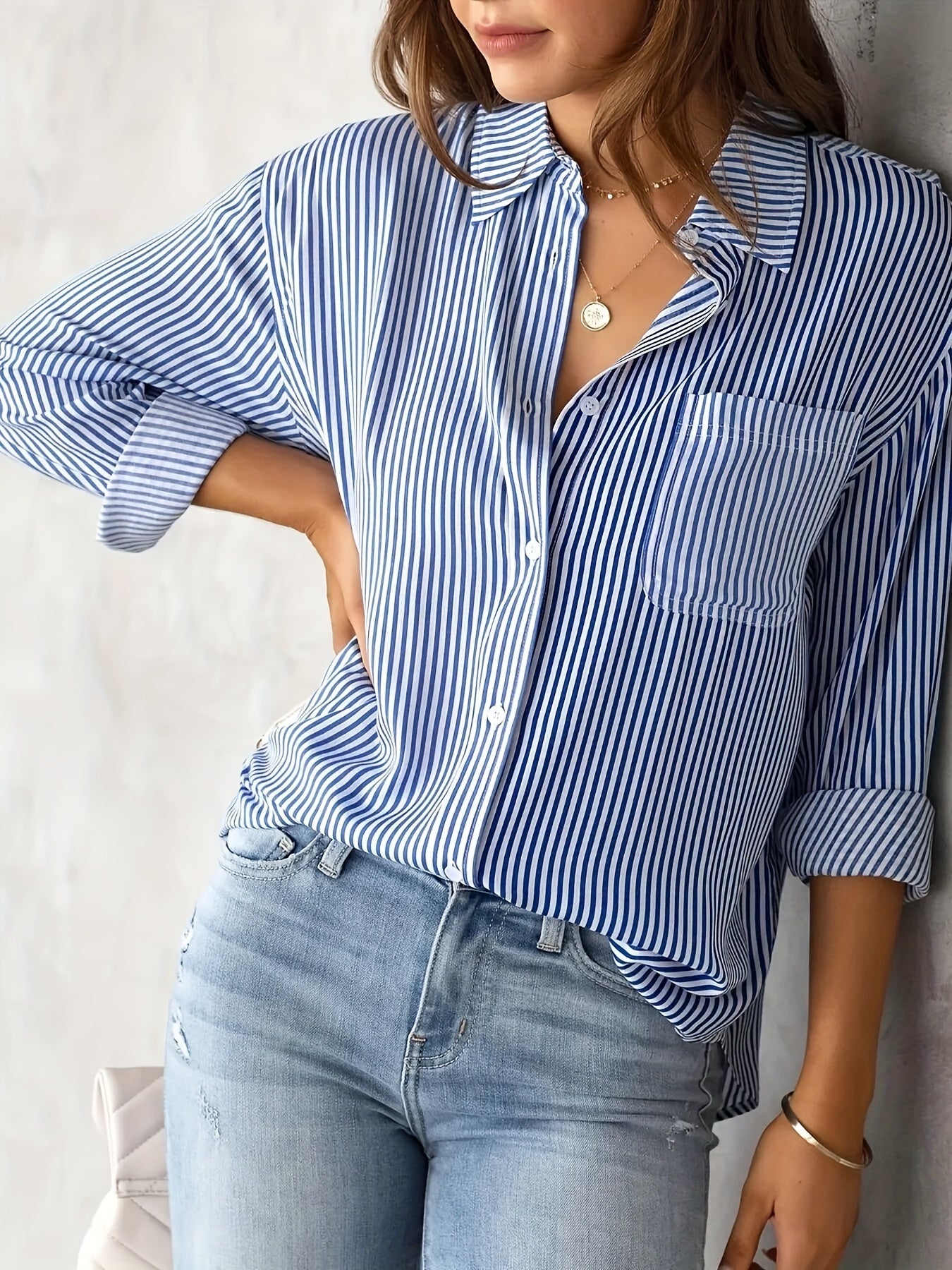 Ladies' Long Sleeve Top – Elegant & Versatile Women's Style