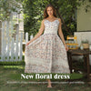 Sleeveless Floral Dress