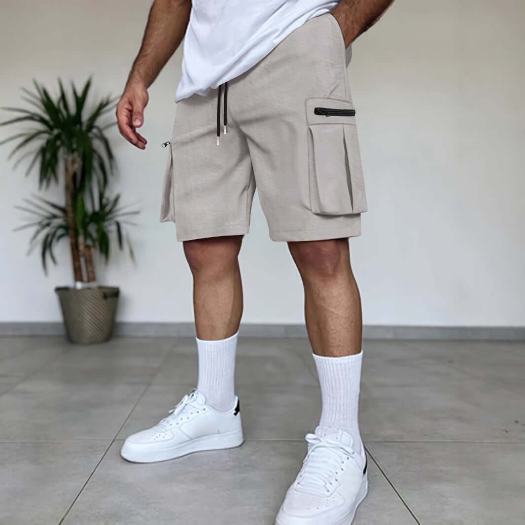 Multi-Pocket Work Shorts