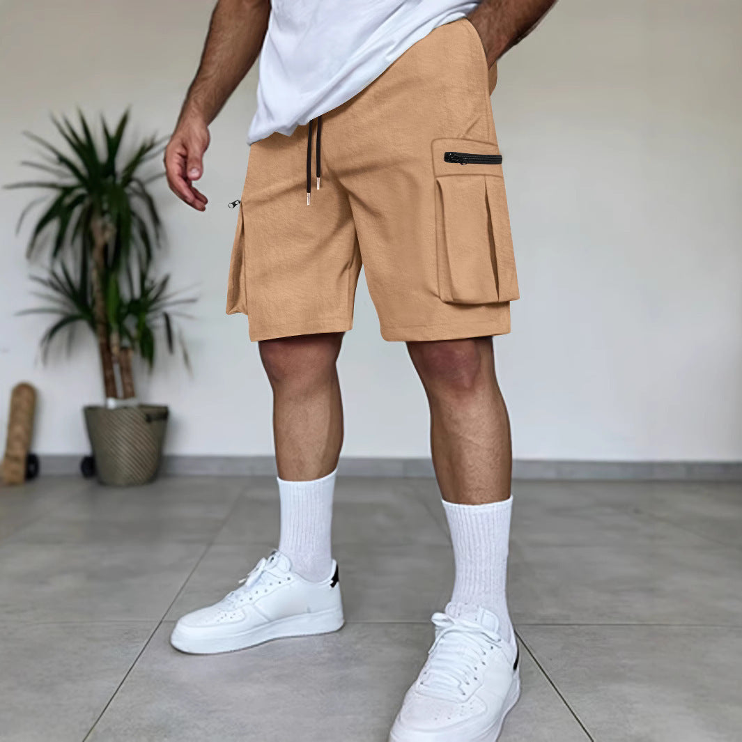 Multi-Pocket Work Shorts