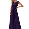 Chiffon Lace Bridesmaid Dress