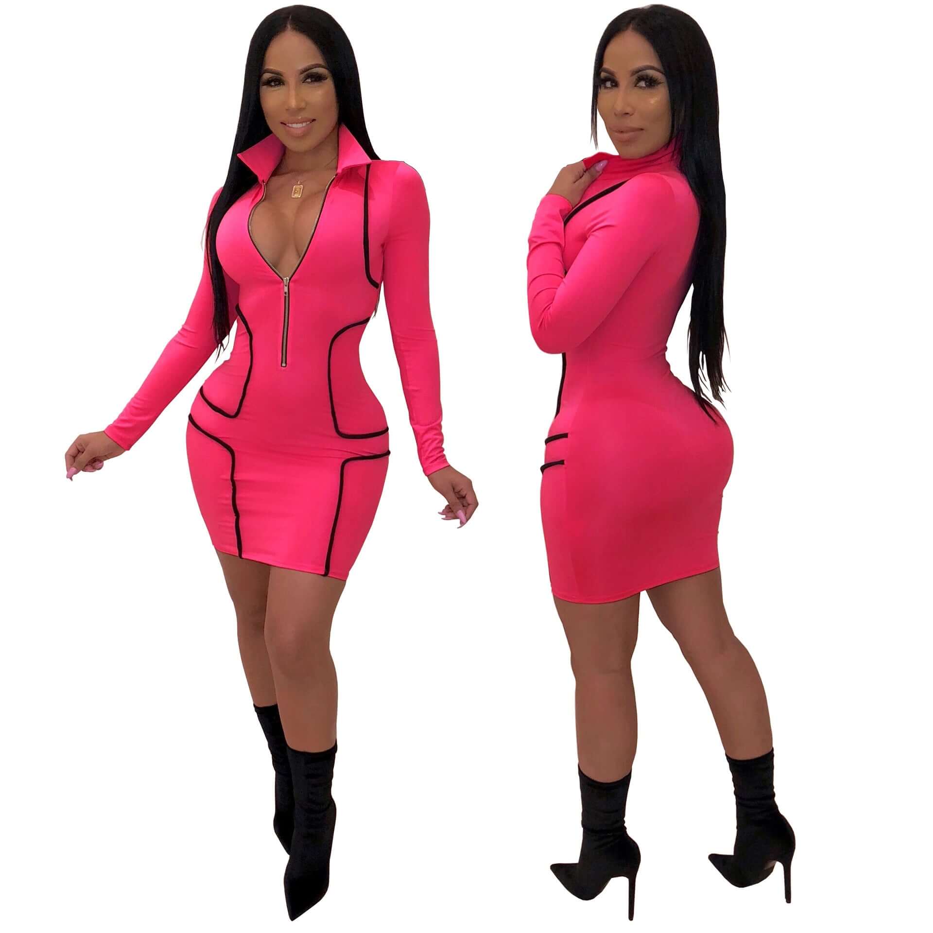 <p>Cut with fluid elegance, this silhouette glides through the evening with quiet confidence and an unmistakable sense of allure. Every movement reveals a refined presence that lingers long after the moment has passed.</p>