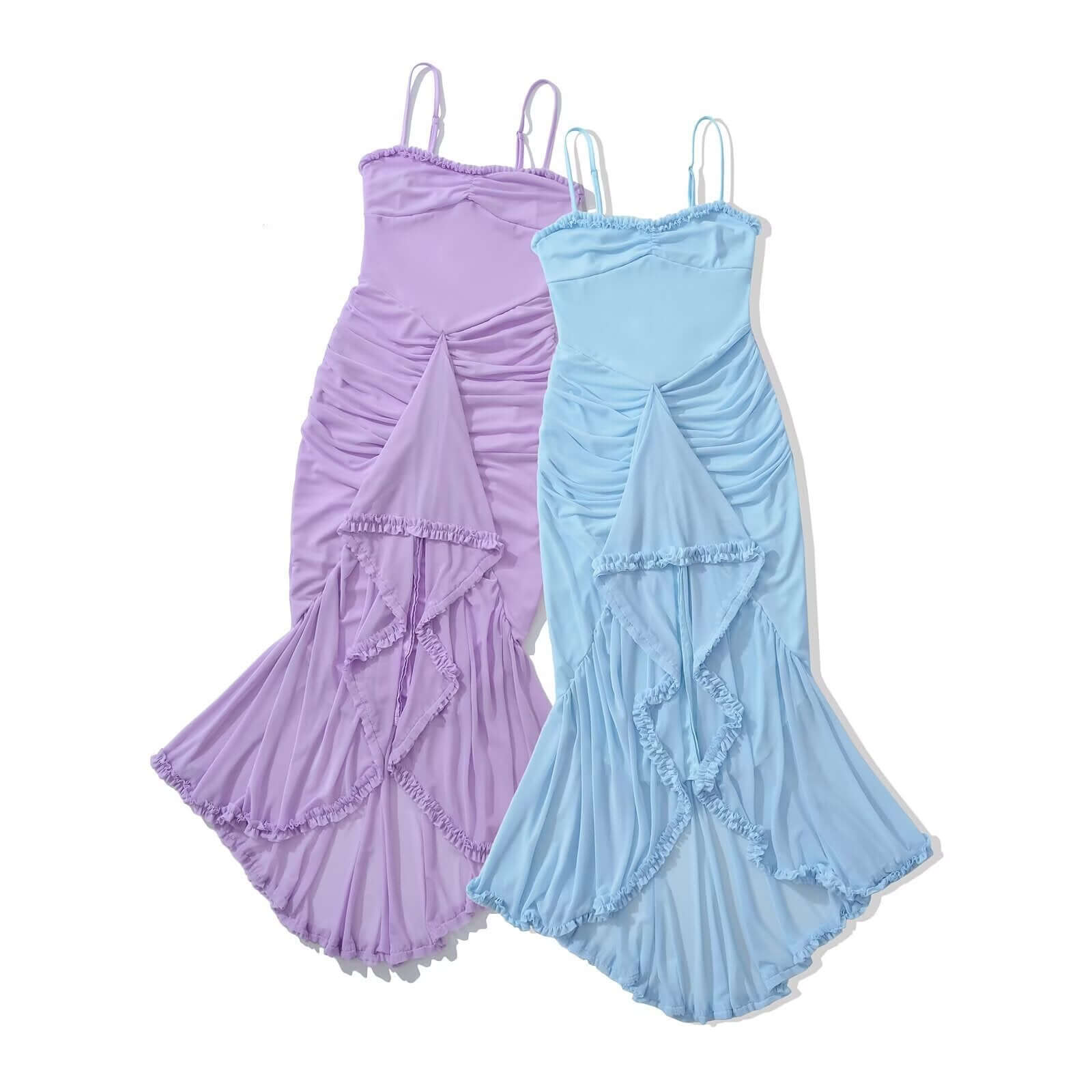 Slim Fit Suspender Skirt