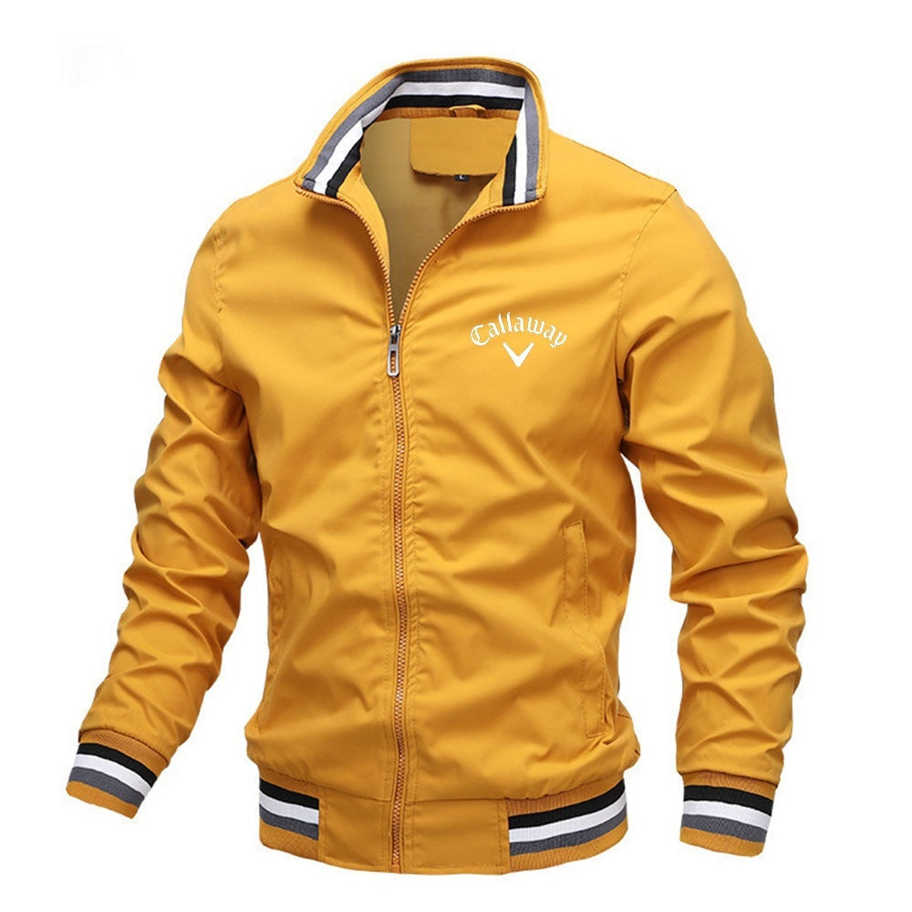New Sports Stand Fashion Casual Jacket Men