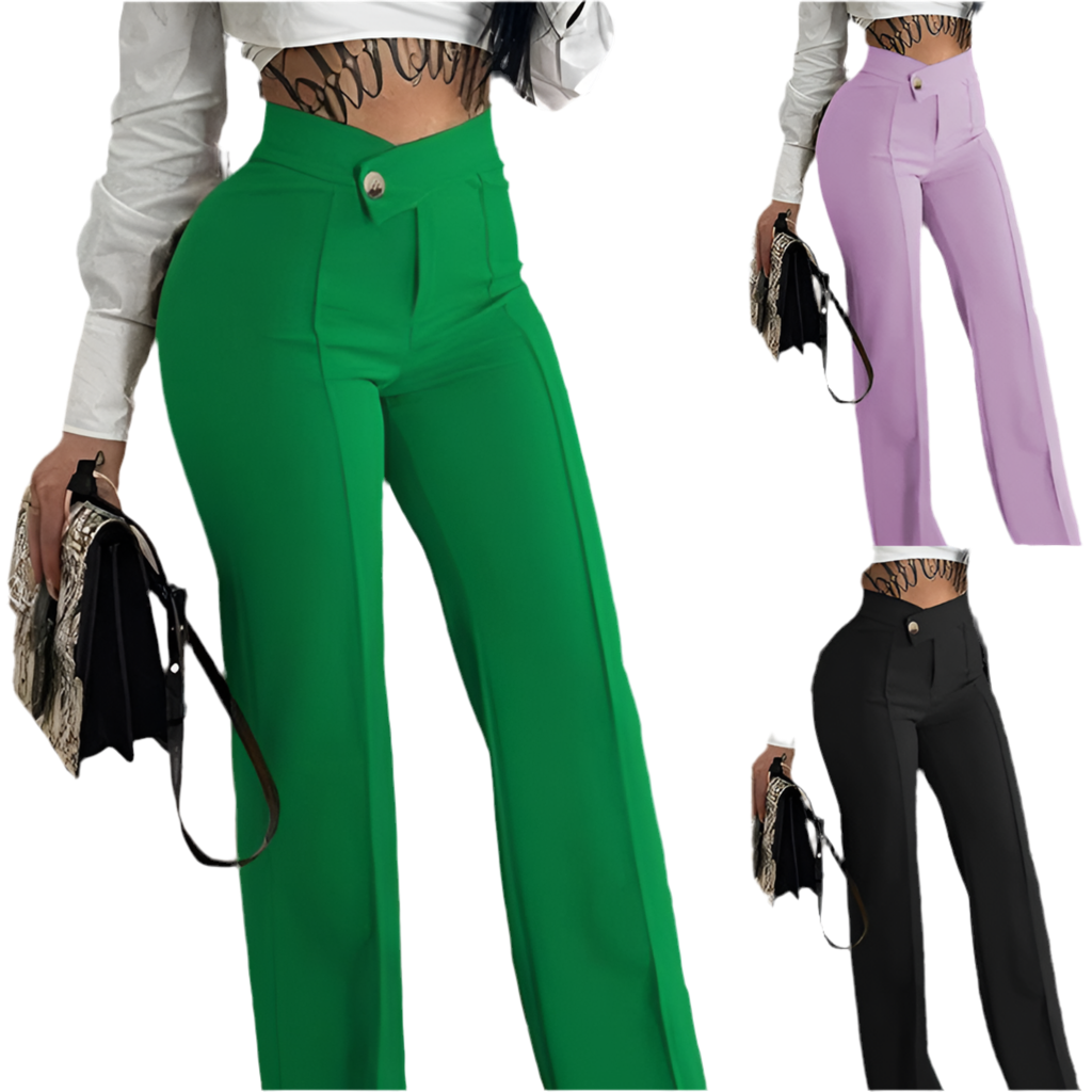 Slim Straight Pants